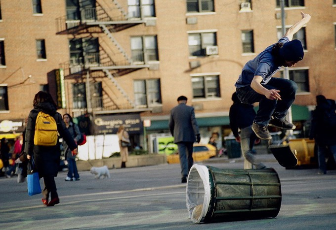 Skateboarding