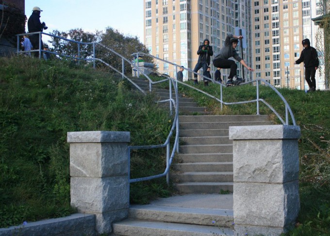 Aggressive inline skating